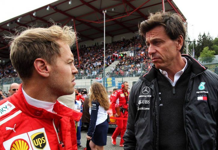 mercedes" wolff counters vettel "unfair" criticism