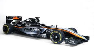 New Force India livery launched in Mexico