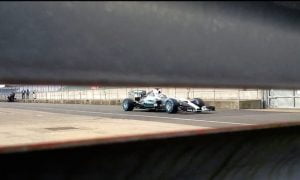 Mercedes W06 breaks cover at Silverstone