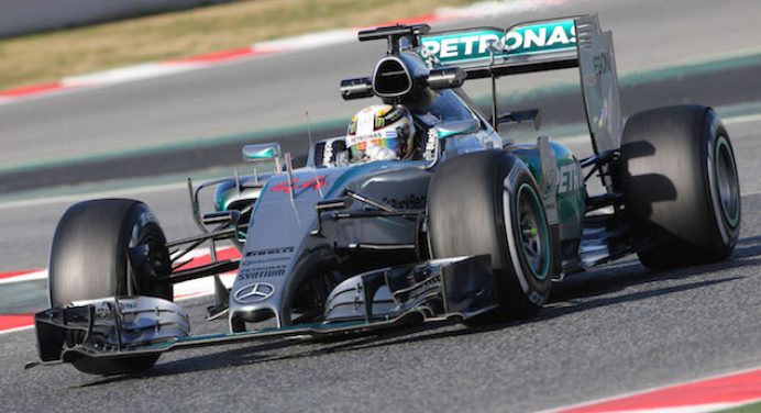 Hamilton sets pace at start of final test