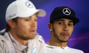 Hamilton perplexed by Rosberg outburst