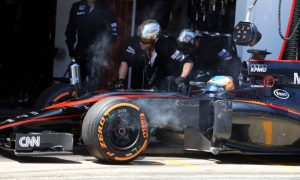Alonso sidelined by brake failure