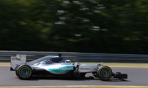 Hamilton top by just 0.098s in FP3 in Hungary