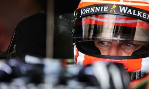 Button hoping for the best at his 'other' home track