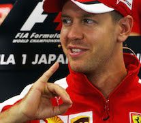 Playing the joker: Sebastian Vettel