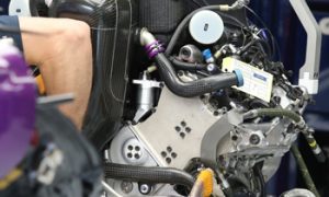 Exclusive pictures of the Renault power unit