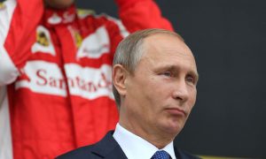 Scene at the Russian Grand Prix