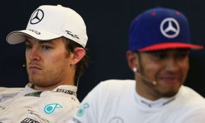 Wolff wary of rift between Rosberg and Hamilton