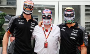 Scene at the Mexican Grand Prix