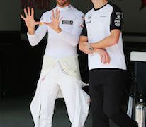 Scene at the Brazilian Grand Prix
