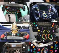 All of the 2015 F1 steering wheels