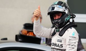 Rosberg finally receives 2014 pole trophy