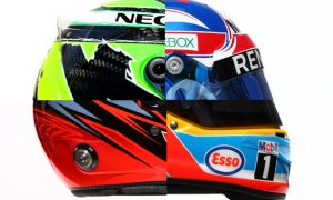 All of the 2016 F1 helmet designs