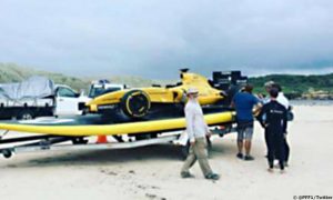 Spy shot: Renault F1 race livery leaked online?