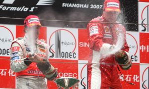 Raikkonen revisits classic Shanghai win in 2007 title run-in