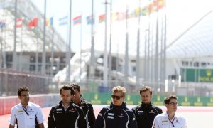 Scene at the Russian Grand Prix