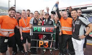 P3 like a win to Force India - Perez