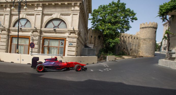 VIDEO: First onboard of the Baku City Circuit