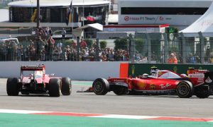 Arrivabene refuses to blame Vettel for Raikkonen clash