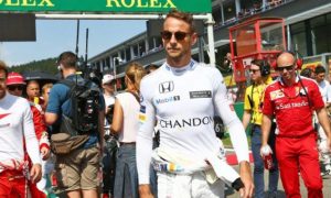 Button sent home early following hit with Wehrlein
