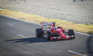 GALLERY: Vettel tests 2017 F1 tyres at Barcelona