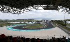 Grandstand view of Sepang International Circuit, Malaysia, Malaysian Grand Prix