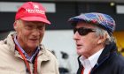 Niki Lauda and Sir Jackie Stewart