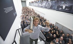World sport awards nominations for Rosberg, Mercedes
