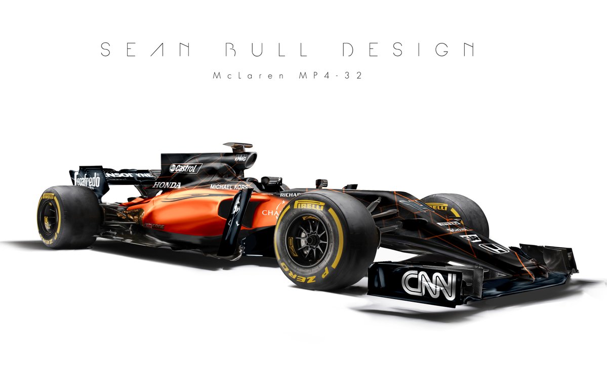 GALLERY: McLaren's future livery - a hint from Sean Bull