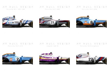 Stunning: modern F1 cars painted in iconic Le Mans liveries