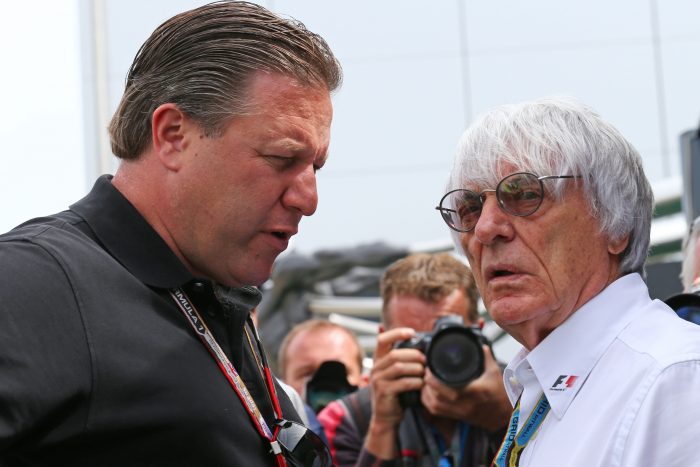 Ecclestone a 'very hard act to follow' - Brown