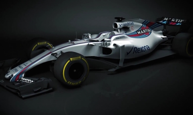 Williams releases first rendering of 2017 F1 car
