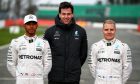Lewis Hamilton, Toto Wolff, Valtteri Bottas - Mercedes