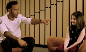 Video: Lewis put to the task of some tough questions