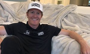 Dixon survives horror crash to fight another day