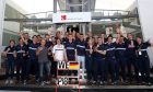 Sauber F1 Team celebrates in Spain