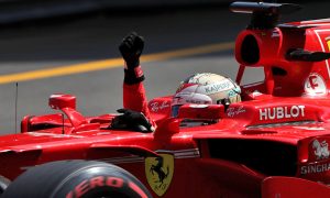 Vettel, Ferrari extend lead in championships