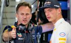 Christian Horner and Max Verstappen, Red Bull Racing