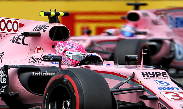 Esteban Ocon, Force India, British Grand Prix