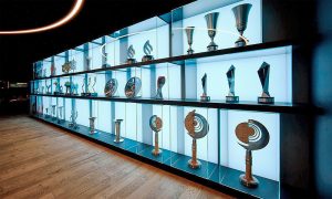 Just another Formula 1 trophy cabinet...