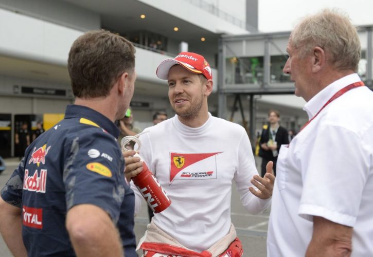 Sebastian Vettel-Helmut Marko