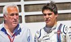 Williams driver Lance Stroll and his father Lawrence.