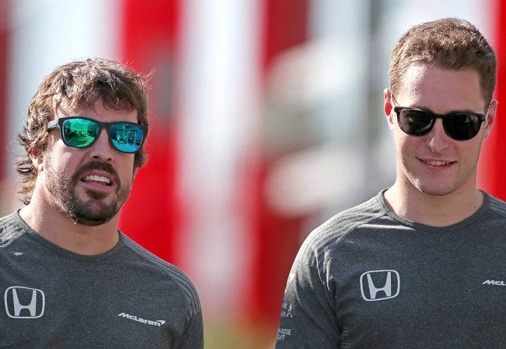 Fernando Alonso and Stoffel Vandoorne, McLaren