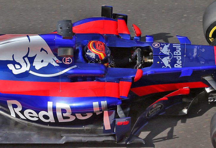 Carlos Sainz, Toro Rosso, Hungaroring test, August 2017