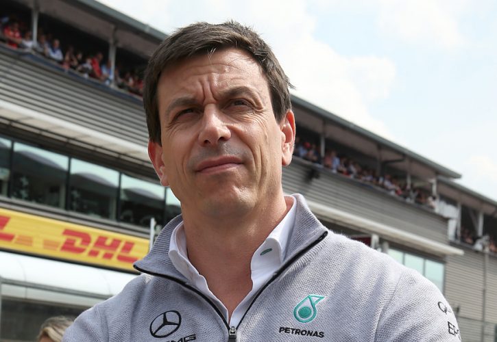 Toto Wolff, Mercedes team principal, Belgian Grand Prix