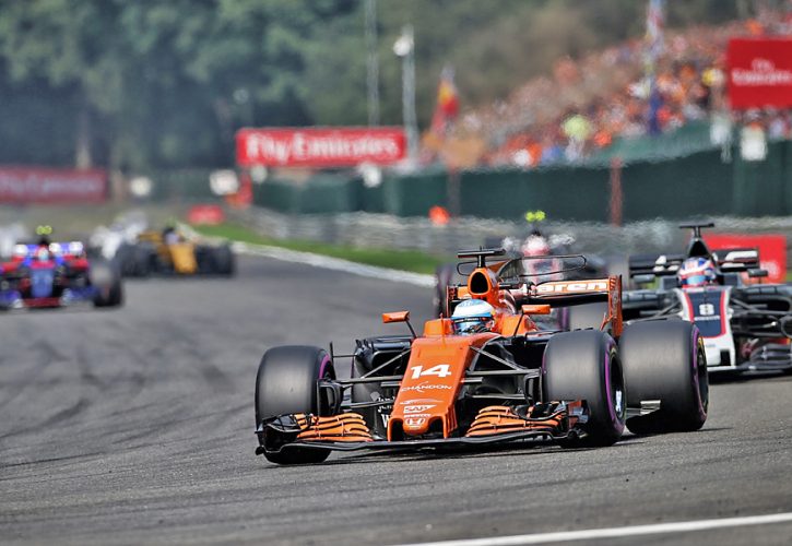 Fernando Alonso, McLaren, Belgian Grand Prix