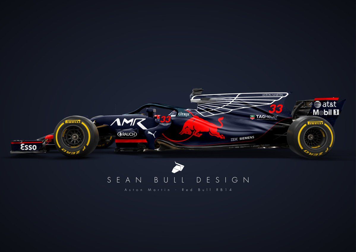 hul Min En god ven A stunning livery for Red Bull Racing's 2018 RB14