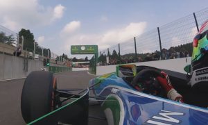 Great onboard footage of Mick Schumacher in his father's Benetton!