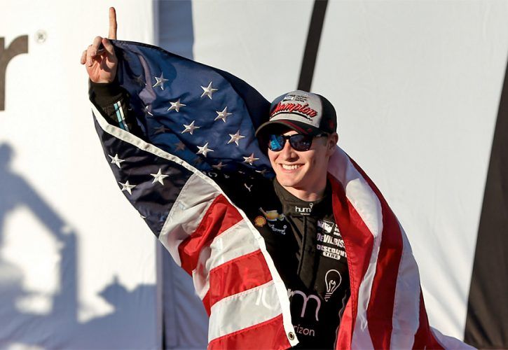 2017 Verizon IndyCar Series champion Josef Newgarden
