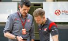 Guenther Steiner, Kevin Magnussen, Haas F1 Team